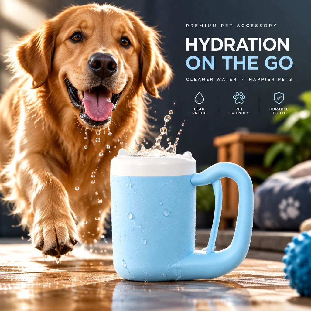 Nettoyeur de Pattes Portable pour Chien