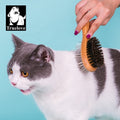 Truelove 2-en-1 brosse de toilettage double face pour animaux de compagnie pour chiens outil de massage multifonctionnel et de perte de fourrure