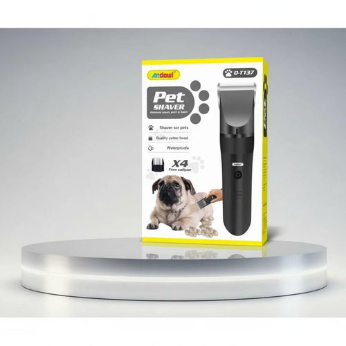 Tondeuse de Toilettage Étanche & Rechargeable pour Chiens et Chats