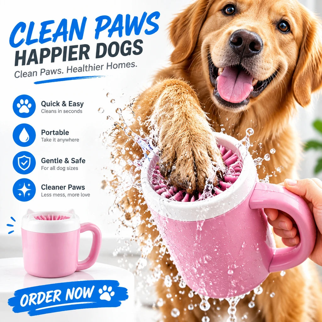 Nettoyeur de Pattes Portable pour Chien