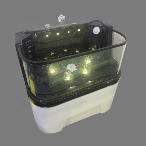 Baignoire Spa pour chien – Jets massants & Douchette | Luxe Premium