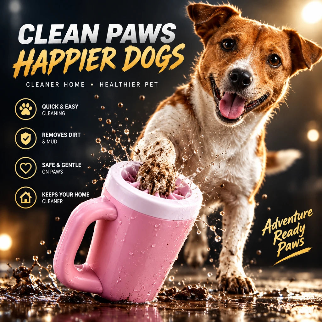 Nettoyeur de Pattes Portable pour Chien